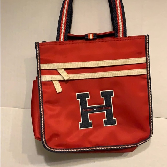 SALE!! Vintage Tommy Hilfiger big logo purse.  3 - Picture 1 of 16